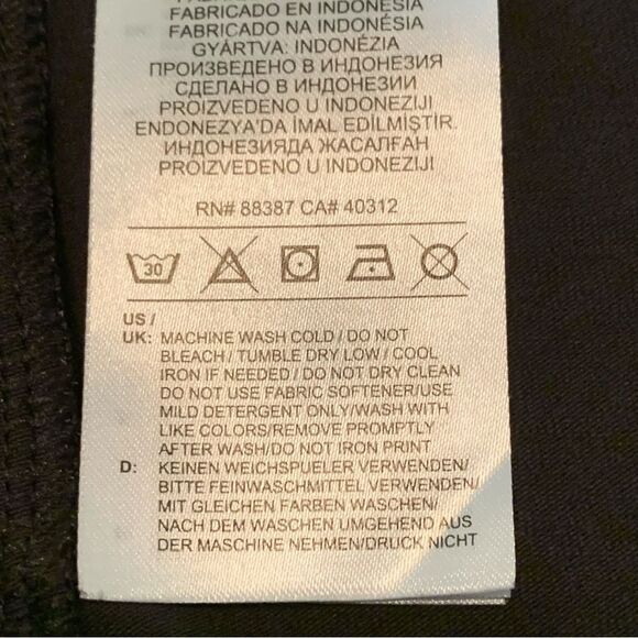 ADIDAS Leggings Women’s Medium Black Mesh Side Panels. - Picture 12 of 16